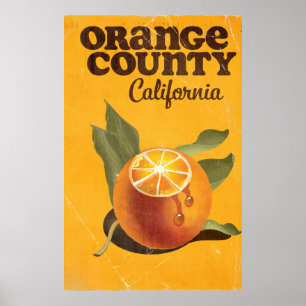 Orange County California Poster