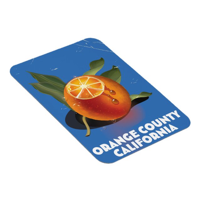 Orange County Kalifornien Magnet (Högersidan)