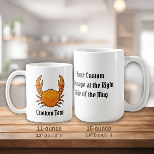 Orange Crab Kaffemugg