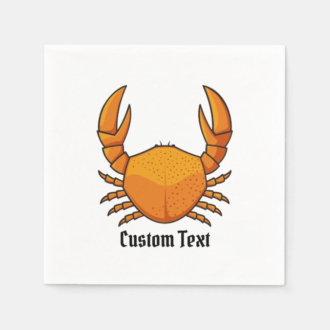 Orange Crab Pappersservett (Framsidan)