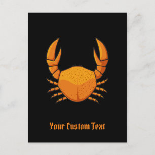 Orange Crab Vykort