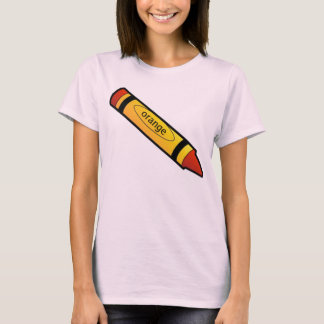 orange Crayon T-shirt