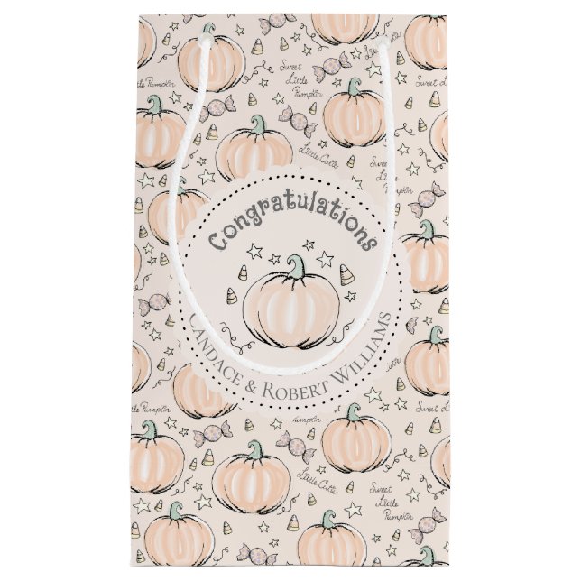 Orange & Cream Little Pumpkin Baby Grattiss (Framsidan)