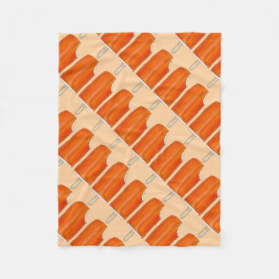 Orange Creamsicle Ice Cream Popsicle Food Fleecefilt