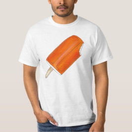 Orange Creme Ice Cream Popsicle Creamsicle Dessert T-shirt