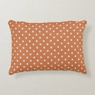 Orange Crème Prickar Glitter Prydnadskudde