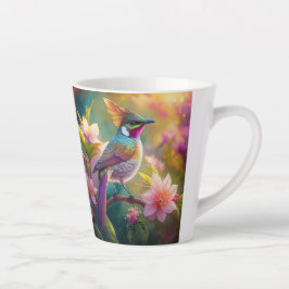 Orange Crested Rainbow Jay Fantasy Bird
