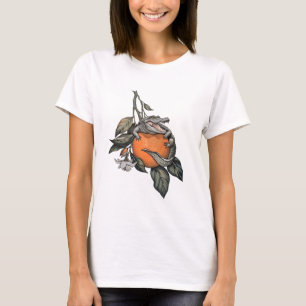 Orange Croco T Shirt