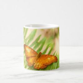 Orange Cruiser butterfly Kaffemugg