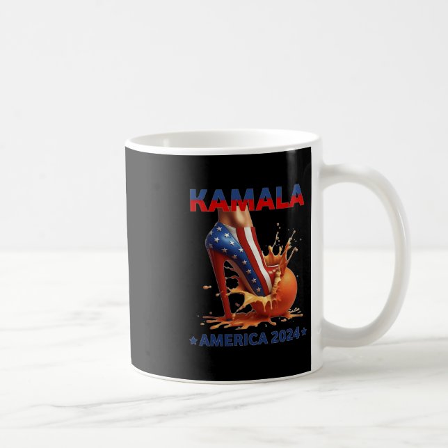Orange Crush America 2024  Kaffemugg (Höger)