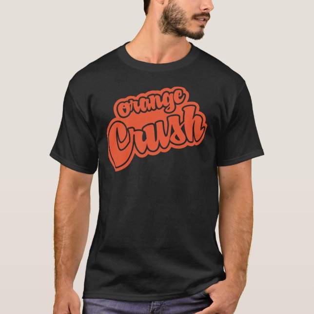Orange Crush Classic T-Shirt (Framsida)