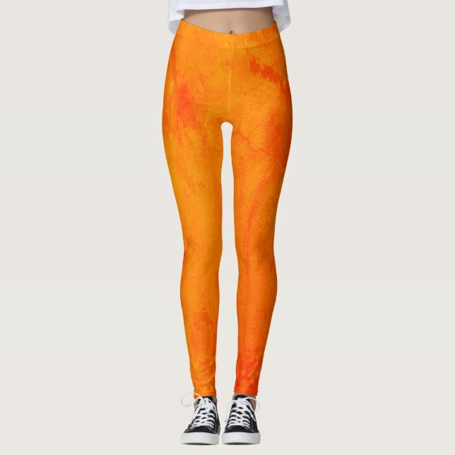 Orange Crush Leggings (Framsida)
