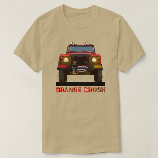 ORANGE CRUSH T SHIRT (Design framsida)