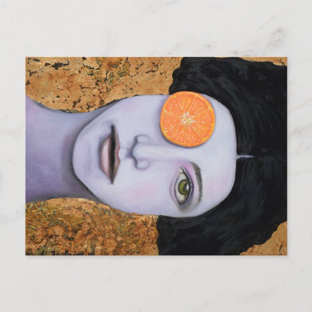 Orange Crush Vykort (Framsida)