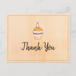 Orange Cupaka-Tack Vykort