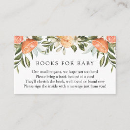 Orange Cutie Bokar för inmatningskort för Baby Tilläggskort