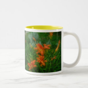 Orange dag Två-Tonad mugg