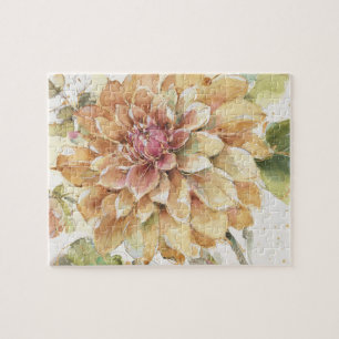 Orange Dahlia Pussel