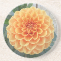 Orange Dahlia Sandstone Underlägg