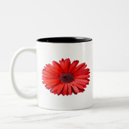 Orange Daisy Botanisk Cottagecore Två-Tonad Mugg