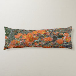 Orange Desert Globemallow Flowers in Bloom Kroppskudde