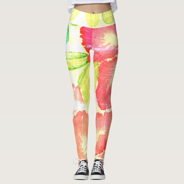 Orange Desert Ro Leggings (Framsida)