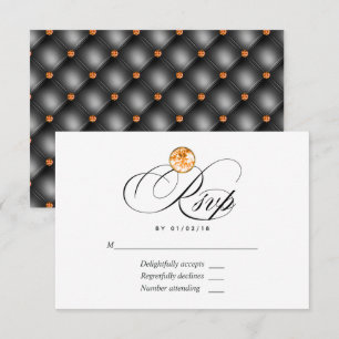 Orange Diamant Bröllop OSA-kort OSA Kort