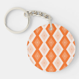 Orange diamant mönster