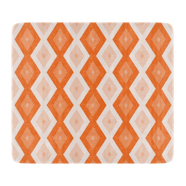 Orange diamant mönster (Framsidan)