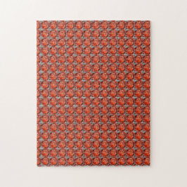 Orange Diamond Gemstone Art, Orange Pussel
