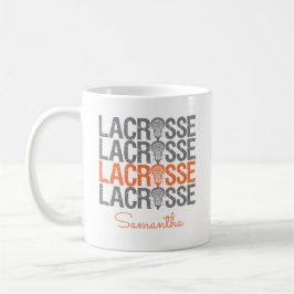 Orange Distress Lacrosse Ord Kaffemugg