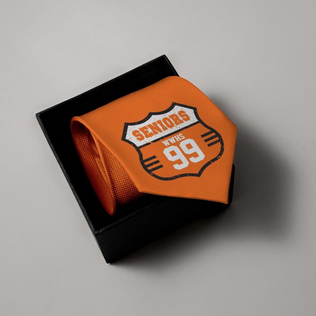 Orange Distress Seniors Road Sign Slips (Skapare uppladdad)