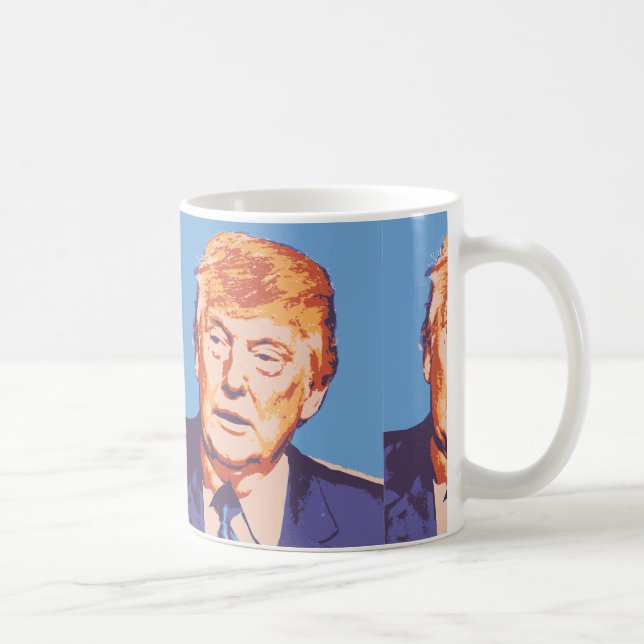 orange donald-trump kaffemugg (Höger)