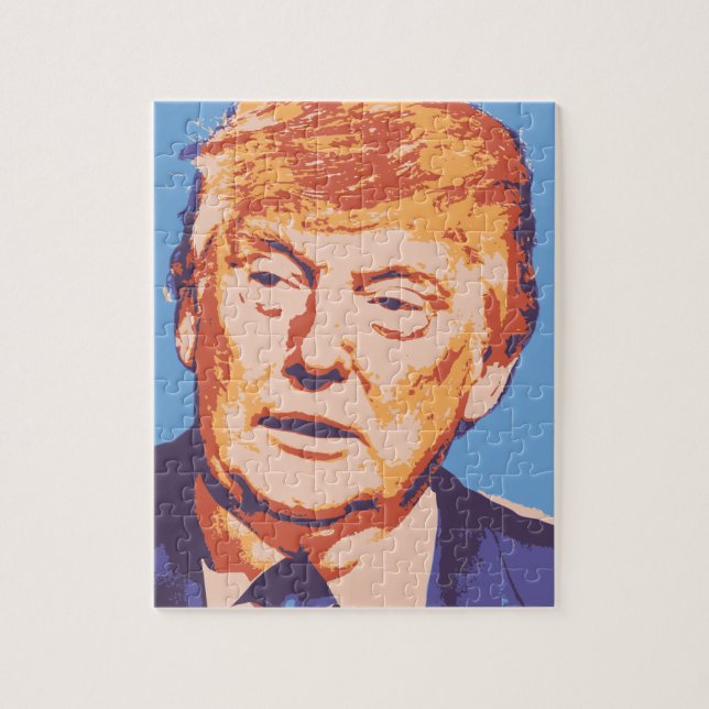 orange donald-trump pussel (Vertikal)