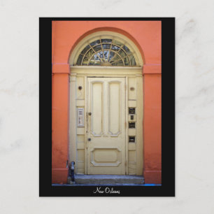 Orange Doorway Vykort