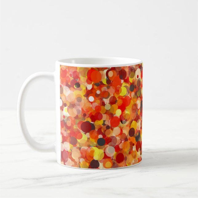 Orange Dot 11oz Mugg (Vänster)
