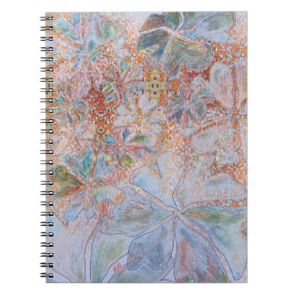 Orange Dream Spiral Photo Notebook Anteckningsbok