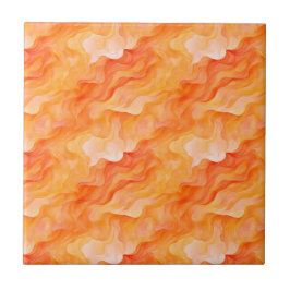 Orange Dream Vågar Kakelplatta