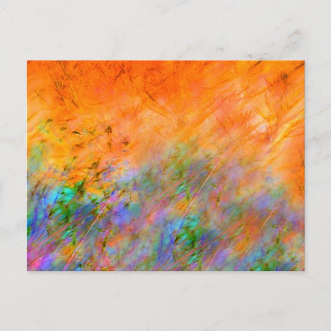 Orange Dreamscape Vykort (Framsida)