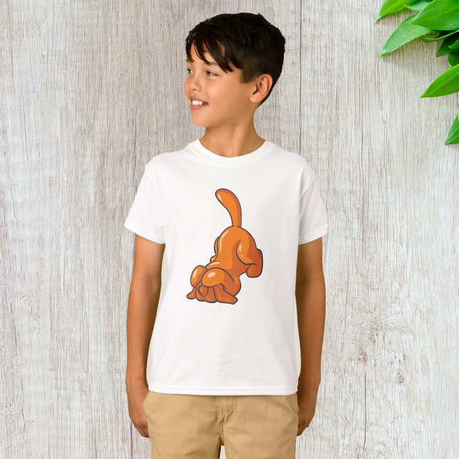 Orange Drushund T Shirt (Skapare uppladdad)