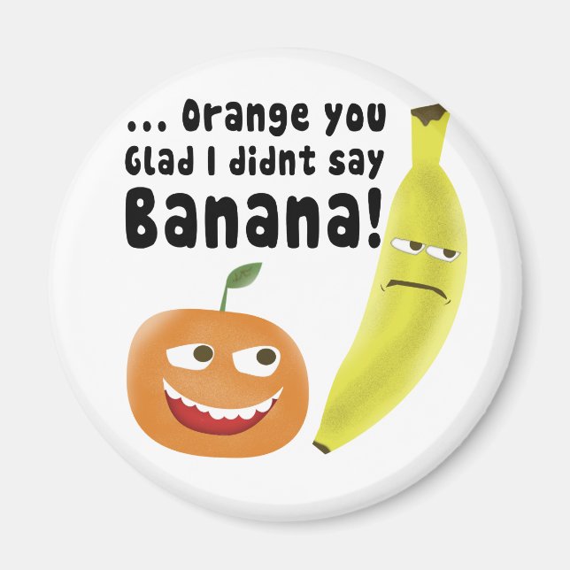 Orange du Glad Magnet (Framsidan)