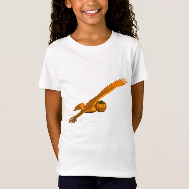 Orange Eagle Tee Shirt (Framsida)
