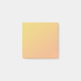 Orange efter post-it block