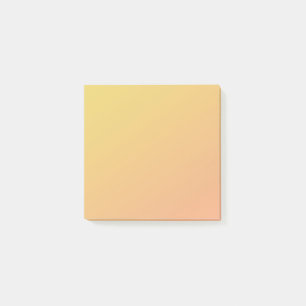 Orange efter post-it block