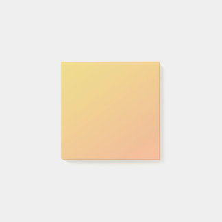 Orange efter post-it block