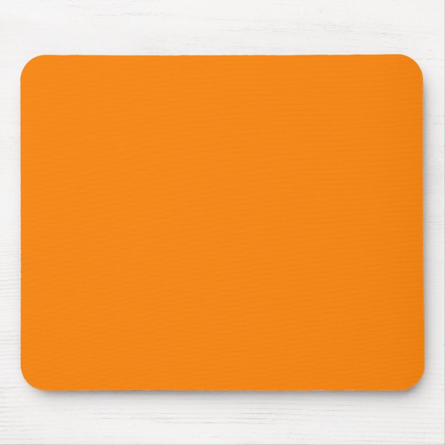 Orange enfärgad minimalistisk musmatta (Framsidan)