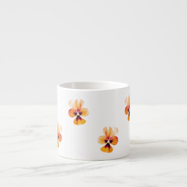 orange espressomugg (Framsidan)