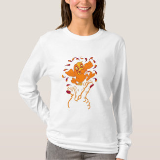 Orange fågel tee