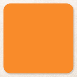 Orange Färg Underlägg Papper Kvadrat