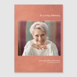 Orange Faux Metallic Effect för Photo Rememsing